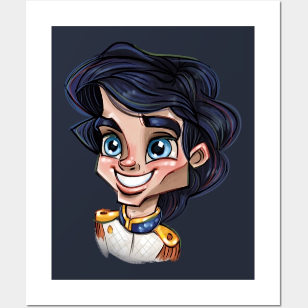 Prince Eric Wall Art by abzhakim